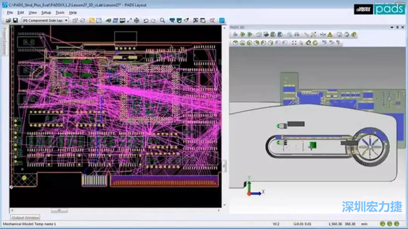 PADS 是Mentor公司旗下的PCB版圖設計工具，PADS提供了直觀且簡單易用的原理圖和 Layout 設計環(huán)境。