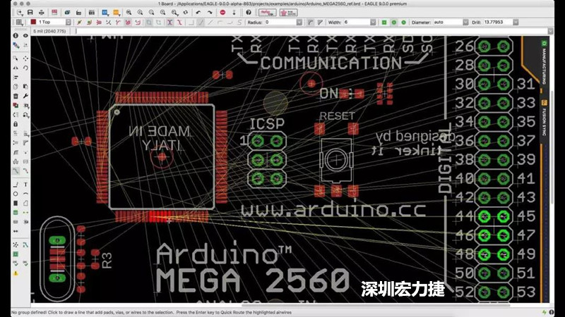 CadSoft EAGLE是一款專業(yè)的印刷電路板(PCB)設計軟件，低成本、便于使用、功能強大。